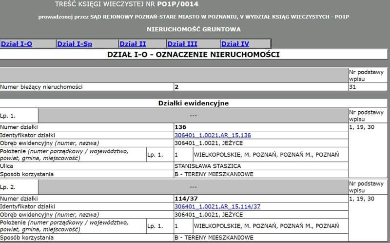 Budowa i struktura księgi wieczystej