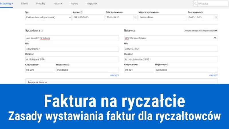 Praktyczny przewodnik: Jak unikać błędów przy wystawianiu faktur na ryczałcie