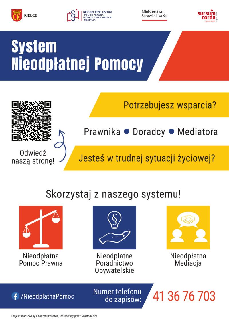 Bezpłatna pomoc prawna Kielce