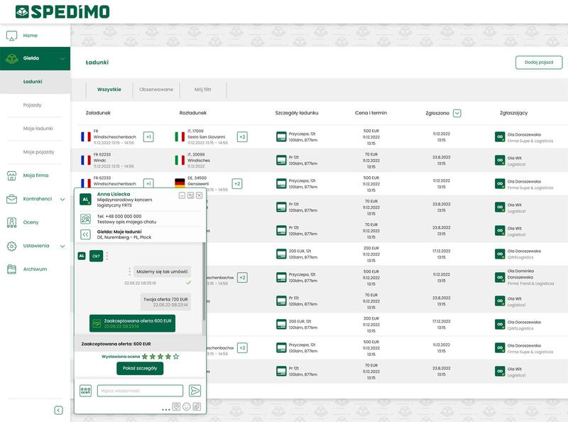 Giełda transportowa w logistyce