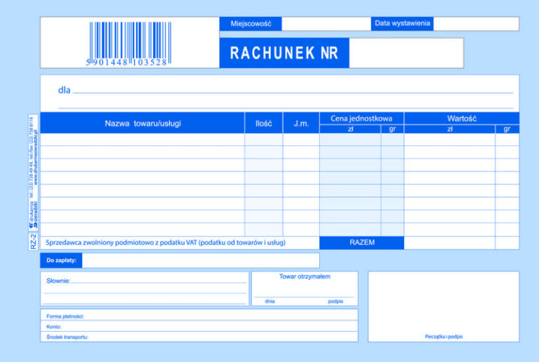 Rachunek a faktura bez VAT – odkryj kluczowe różnice i ich zastosowania