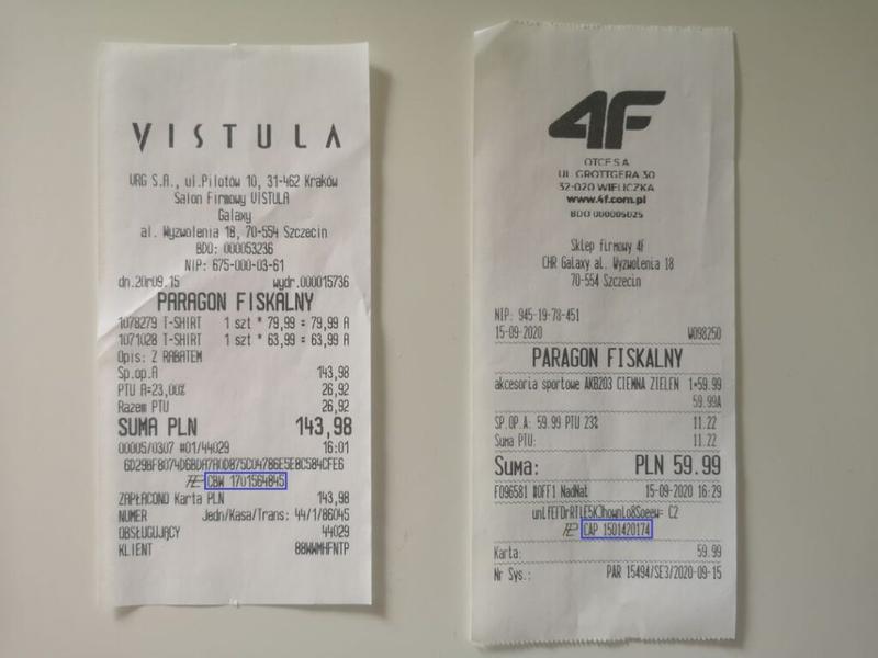 Różnice między paragonem a fakturą