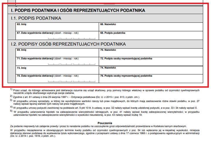 Wypełnianie PCC 3 krok po kroku