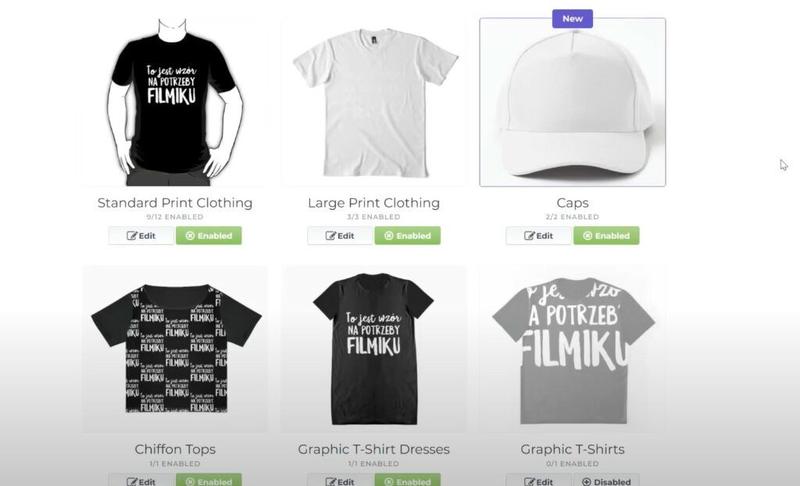 Zarabianie na Redbubble