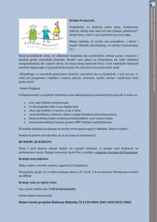 Wniosek o dofinansowanie