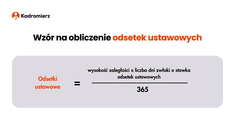 Obliczanie odsetek za opóźnienie