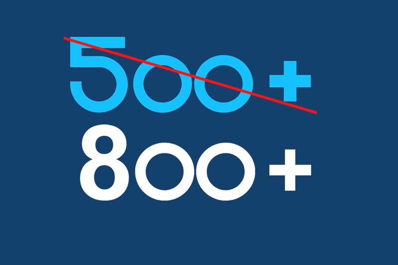 Świeżości w 800 plus
