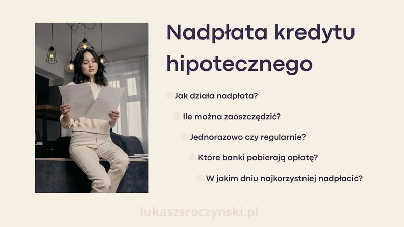 Koszty nadpłaty kredytu