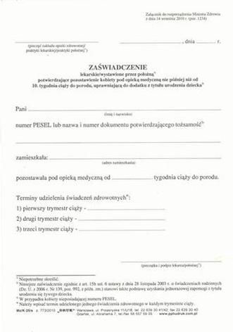 Terminy przelewu becikowego