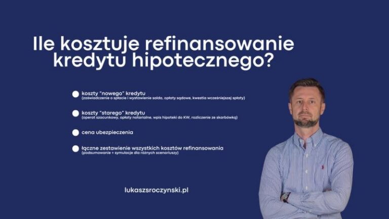 Koszty refinansowania kredytu hipotecznego: kiedy zmiana banku się opłaca?
