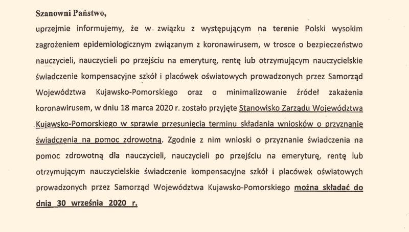 Świadczenia socjalne dla pracowników